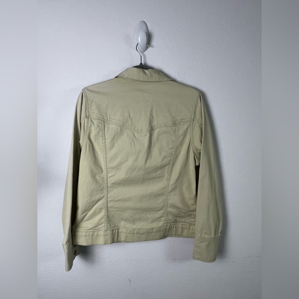 Eddie Bauer Green Cotton Western Jacket - Picture 2 of 10
